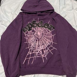 Purple spider hoodie